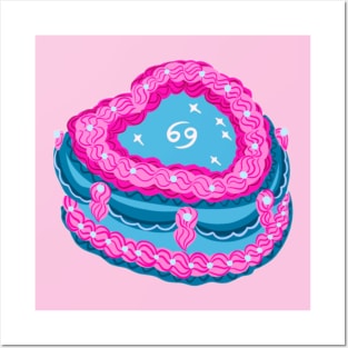 Cancer Cake Posters and Art